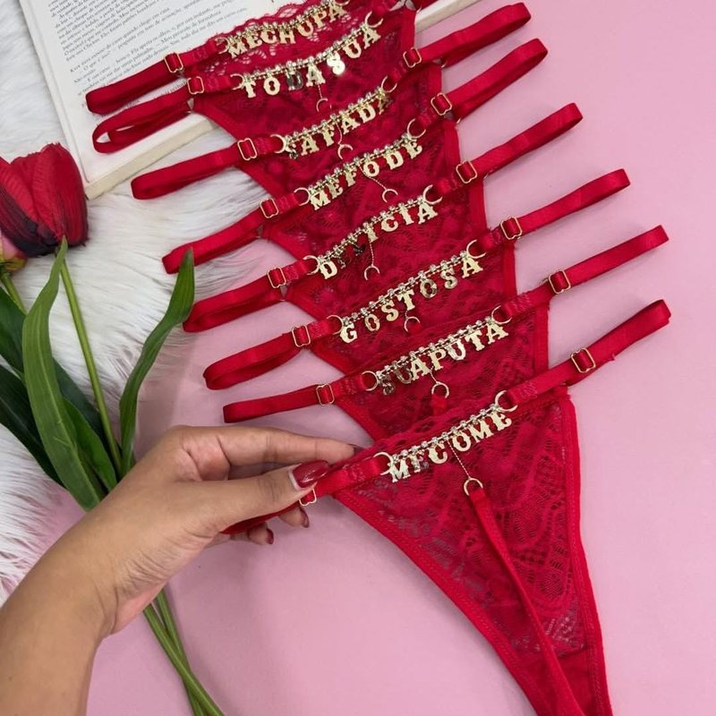 Calcinha com Frase – Moda íntima