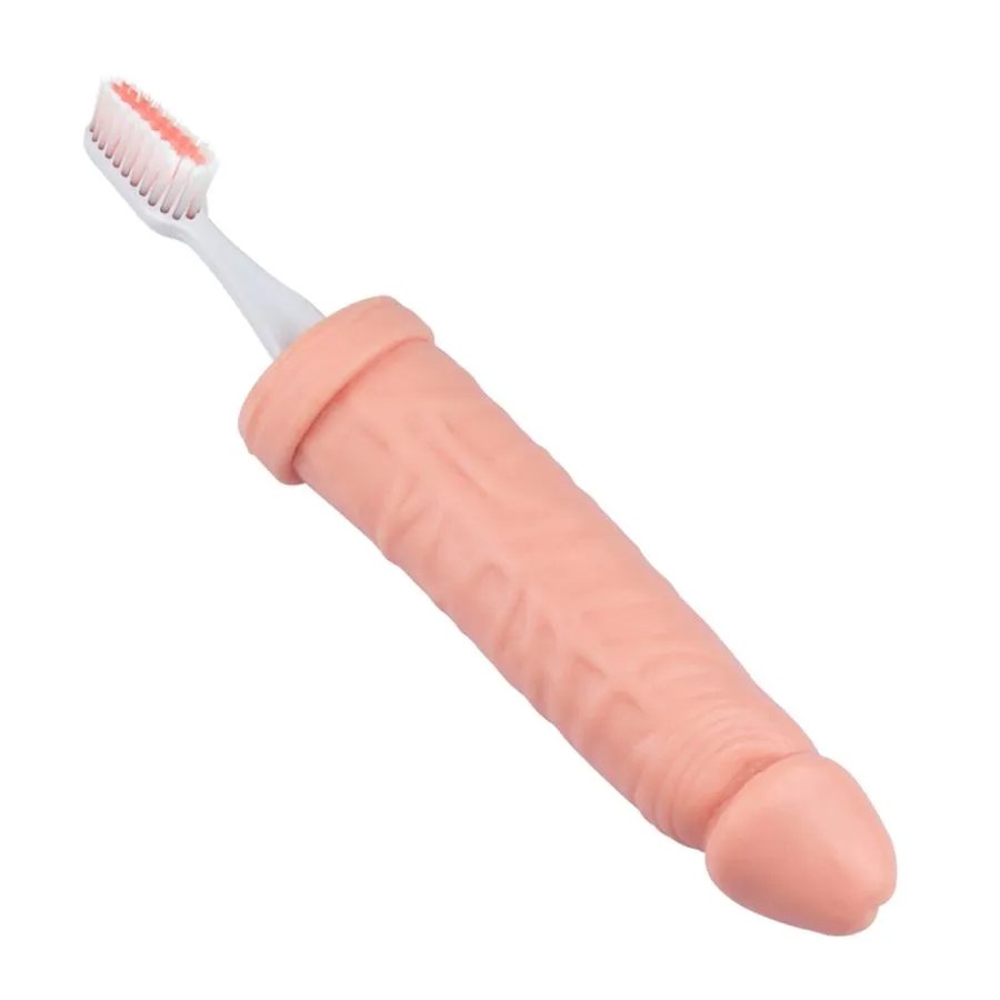 Escova de Dentes Pênis